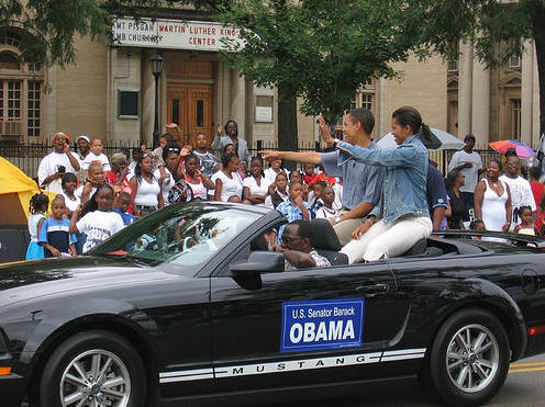 Obama Campaigning