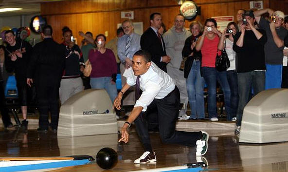 Obama - Bowling